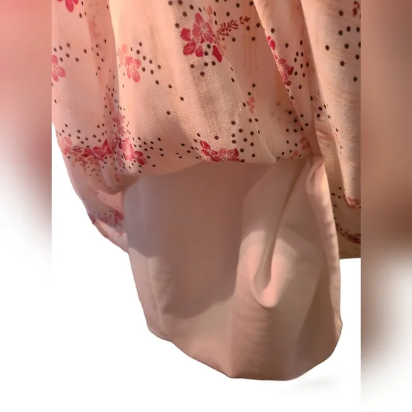 Loft size S white/pink dress - Picture 7 of 10